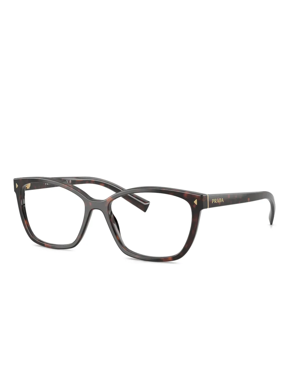 Prada Eyewear tortoiseshell-pattern glasses | Image 2