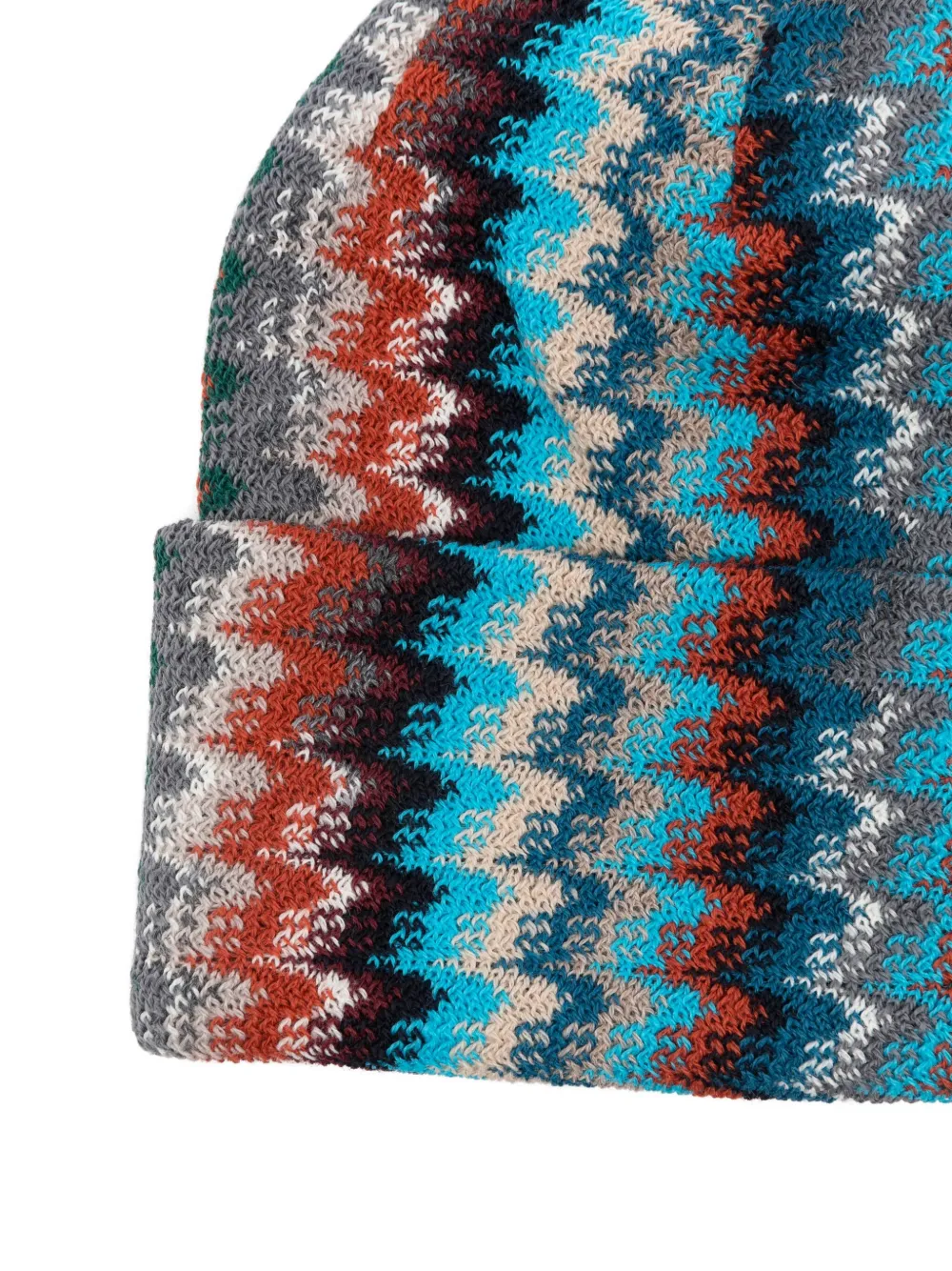 Missoni Muts met zigzag-patroon Blauw