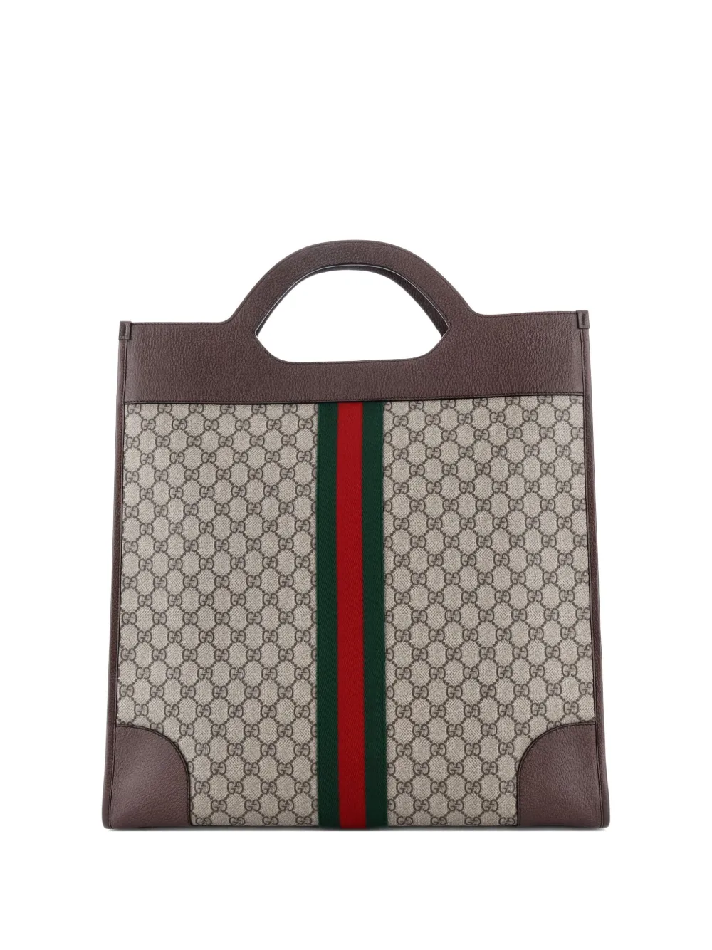 Gucci Pre-Owned Ophidia Cut Out Handle GG Coated Canvas Large tote bag