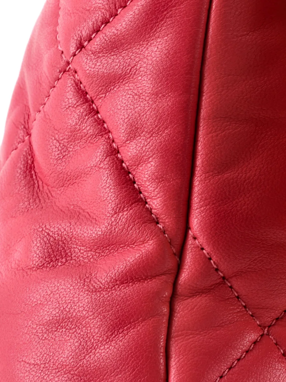 Pre-owned Chanel 19 Flap Bag Quilted Leather Medium Crossbody Bag In Pink