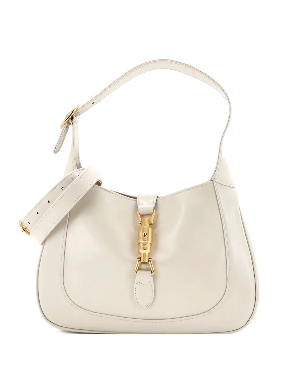 Gucci Pre-Owned Jackie 1961 Leather Small hobo bag - ニュートラル