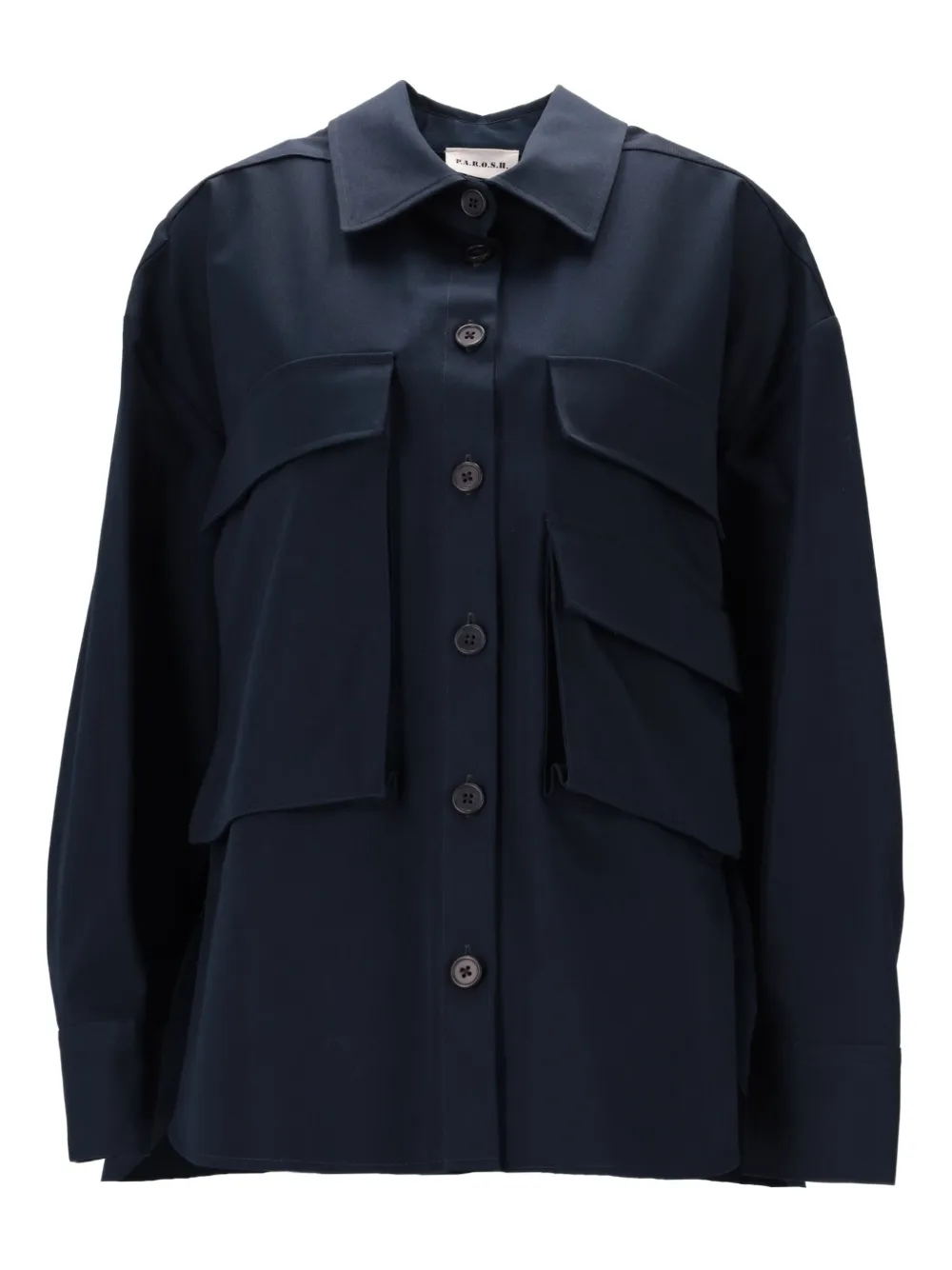 P.A.R.O.S.H. button-down shirt | Blue | Image 1