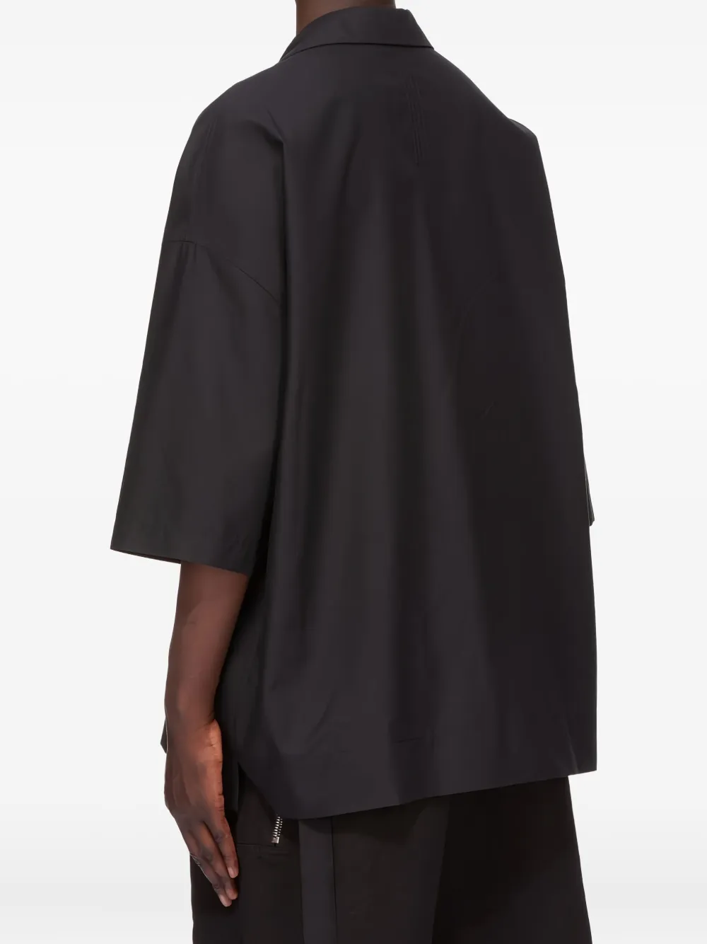 Rick Owens Magnum Tommy blouse Zwart
