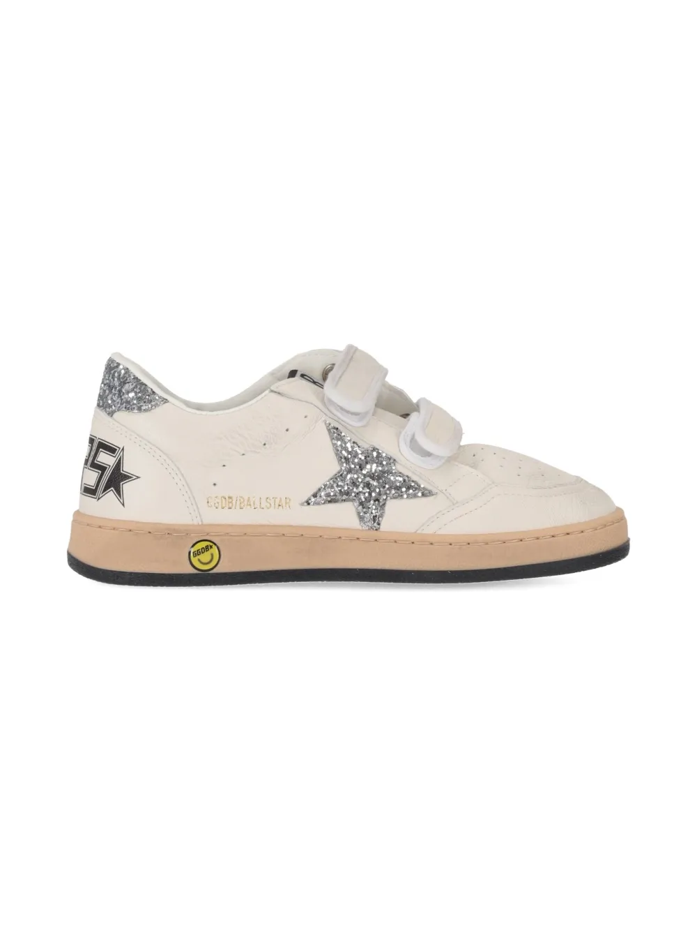 Golden Goose Kids Ball Star glitter-detail sneakers - Beige