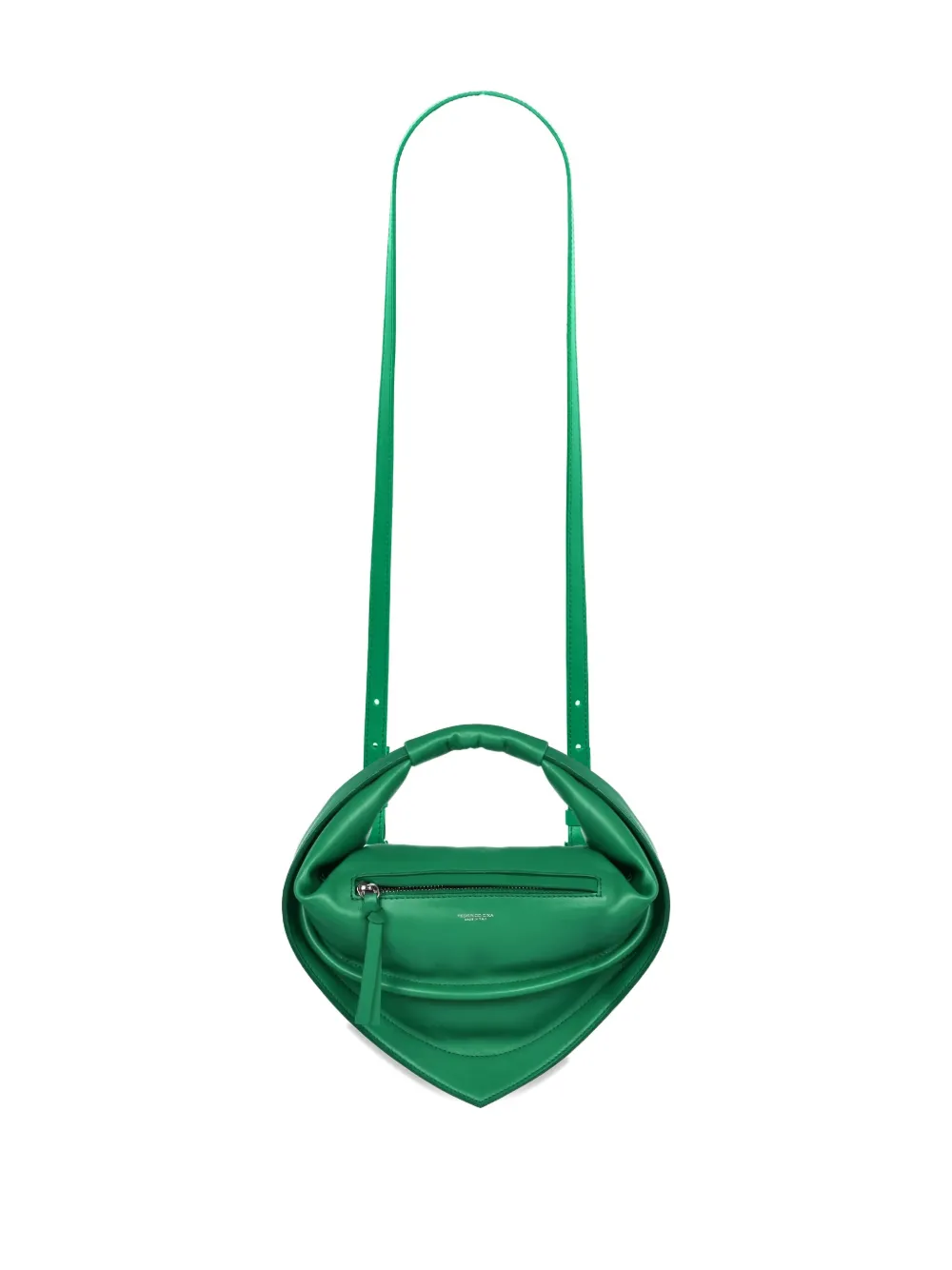 Federico Cina Midi Tortellino Tote Bag In Green