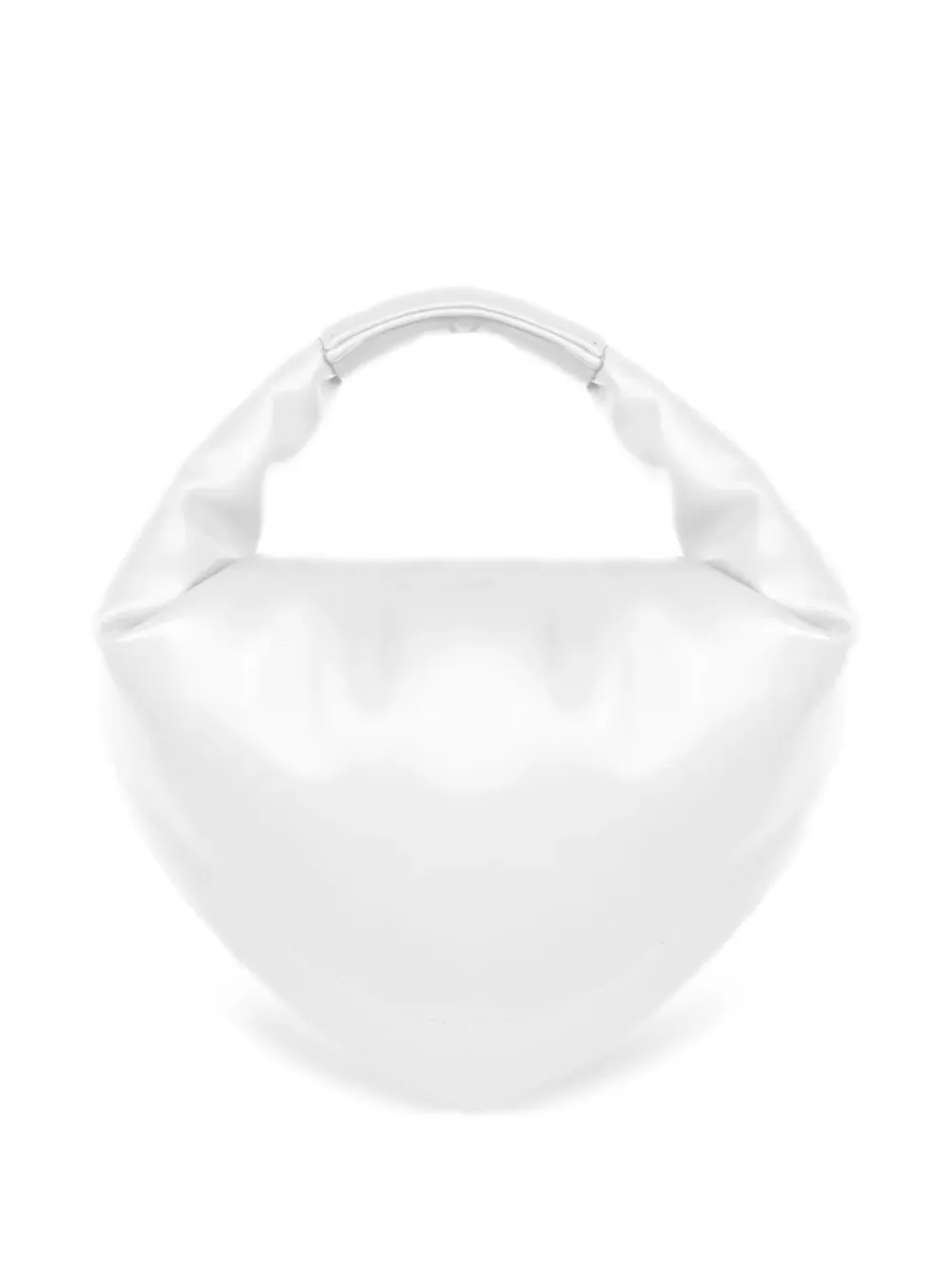 Federico Cina Zip Midi Tortellino Tote Bag In White