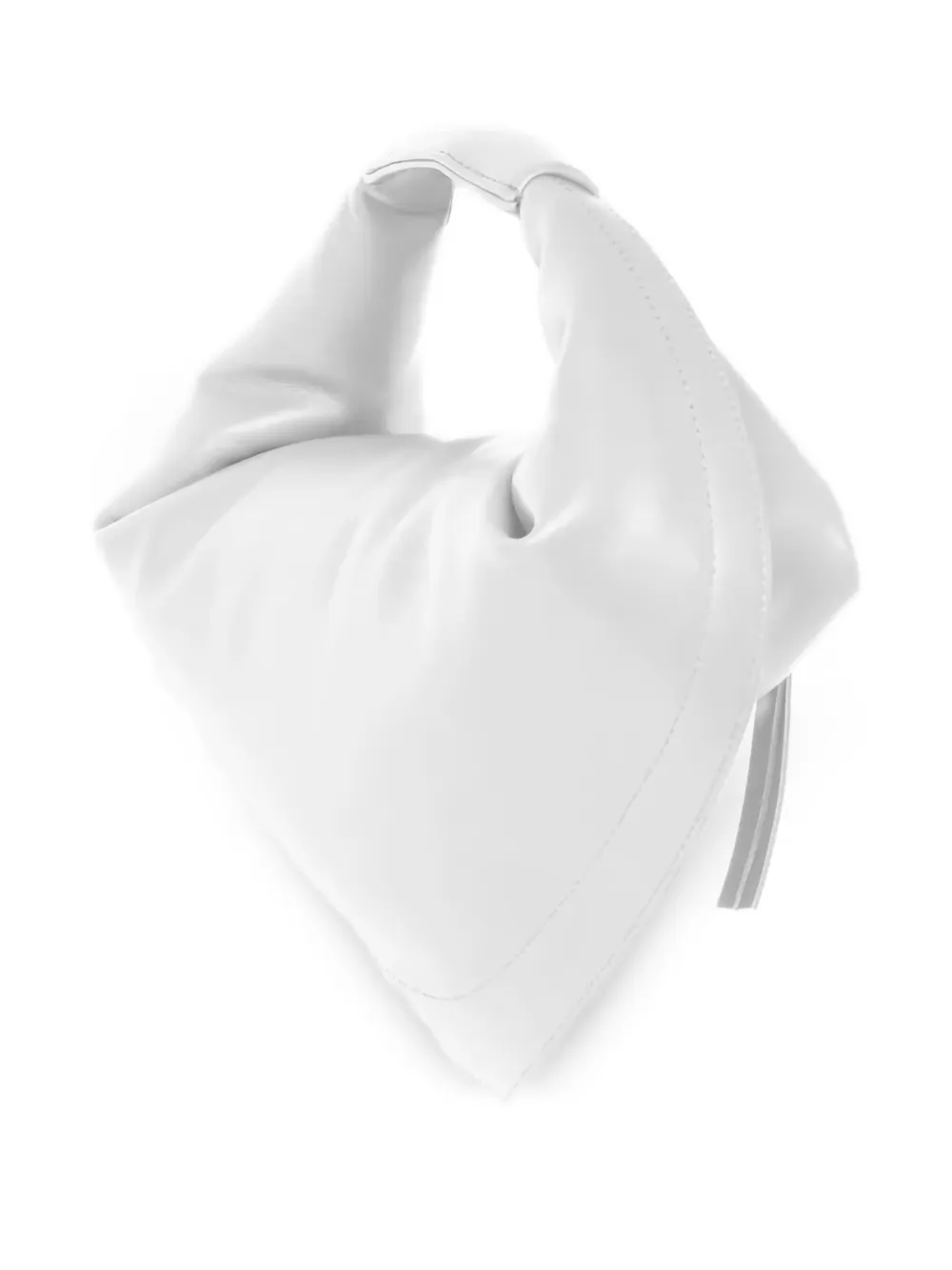 Federico Cina Zip Midi Tortellino Tote Bag In White