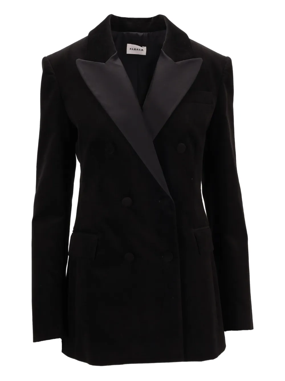 P.A.R.O.S.H. blazer con doble botonadura | negro | Image 1