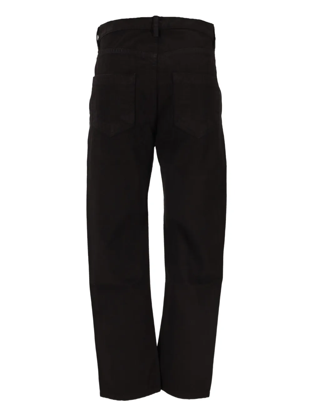 Rick Owens Jeans met riemlussen - Zwart