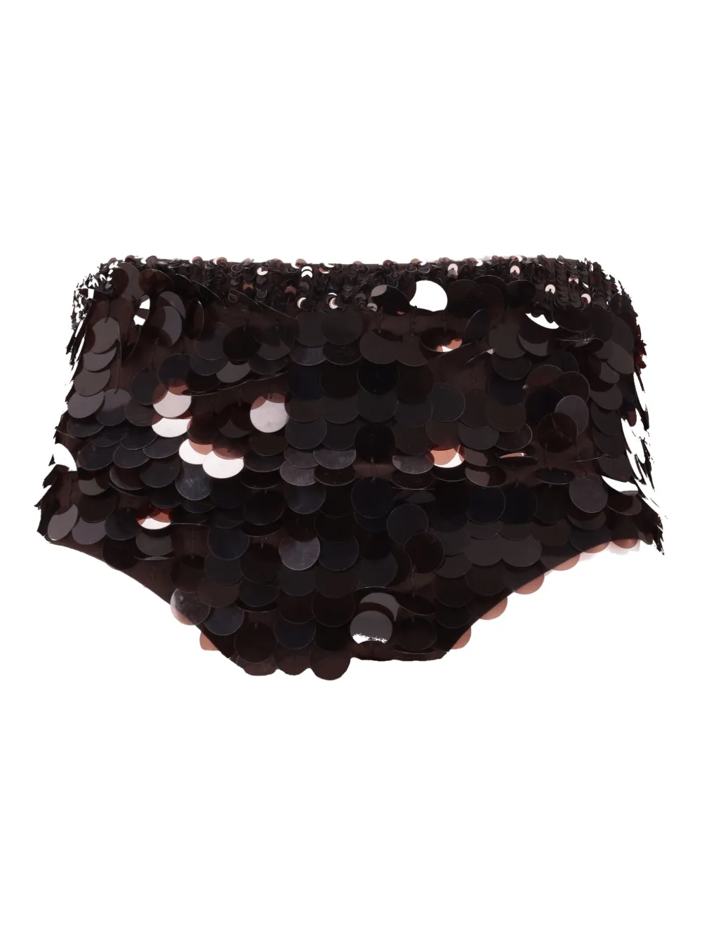 P.A.R.O.S.H. sequin-embellishment shorts | Black | Image 1