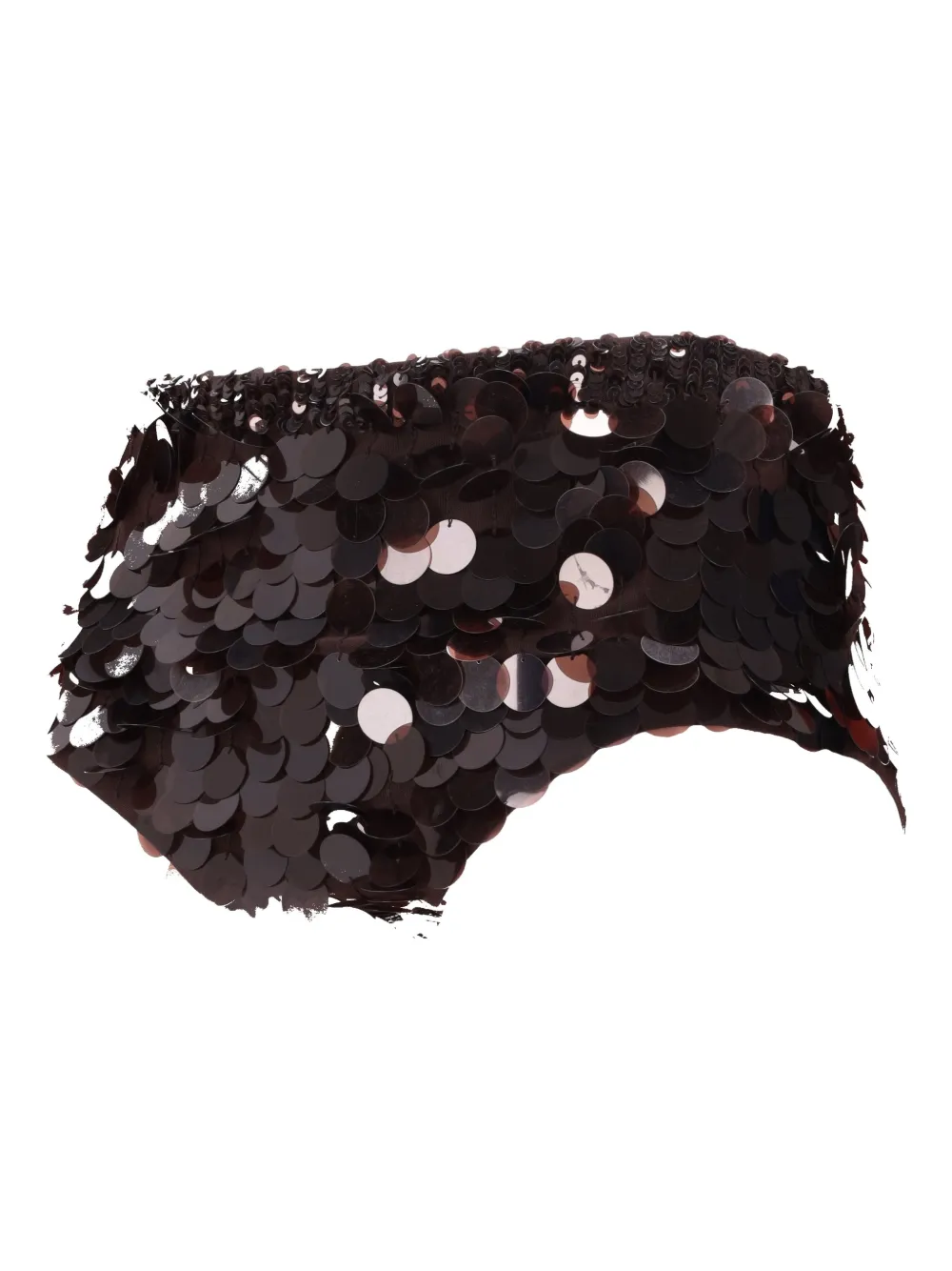 P.a.r.o.s.h Sequin-embellishment Shorts In Black