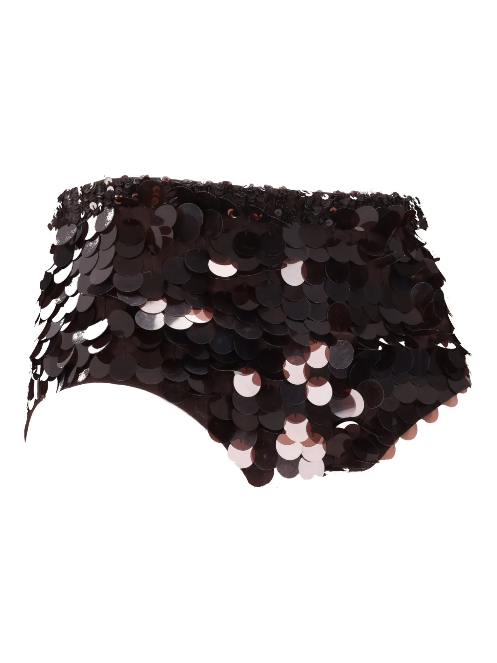 P.a.r.o.s.h Sequin-embellishment Shorts In Black