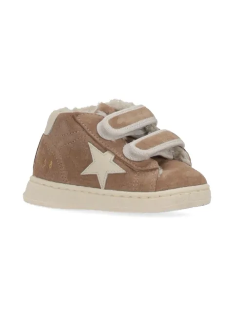 Golden Goose Kids Star shearling sneakers