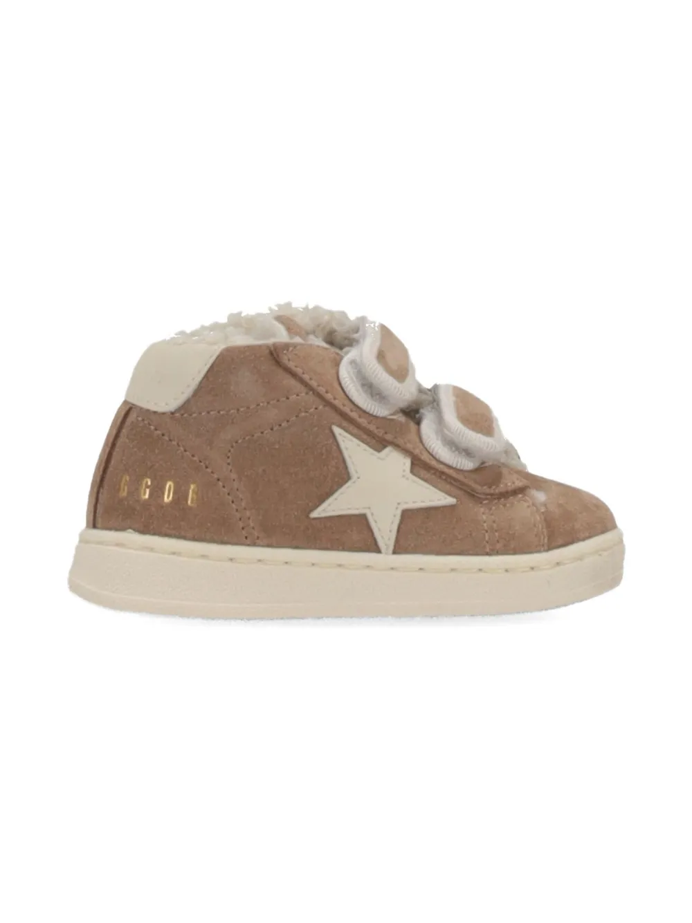 Golden Goose Kids Star shearling sneakers - Bruin