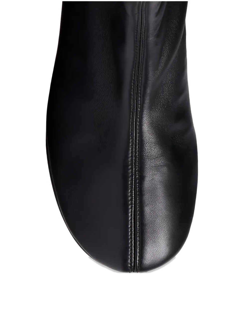 Dear Frances 50mm Harlie leather ankle boot Zwart