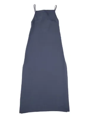 James Perse Halter Linen Dress | Grey | FARFETCH