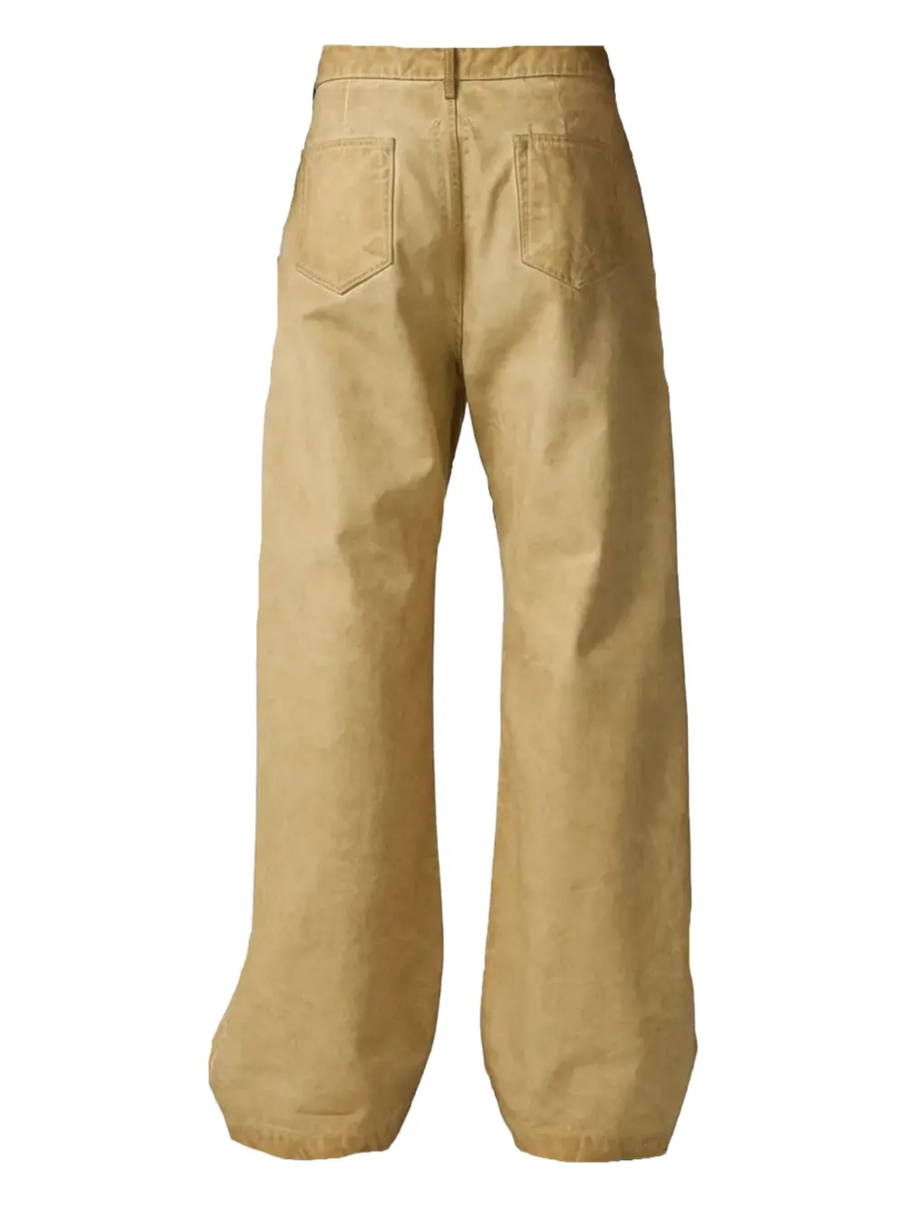 Rick Owens Jeans With Belt Loops In Brown