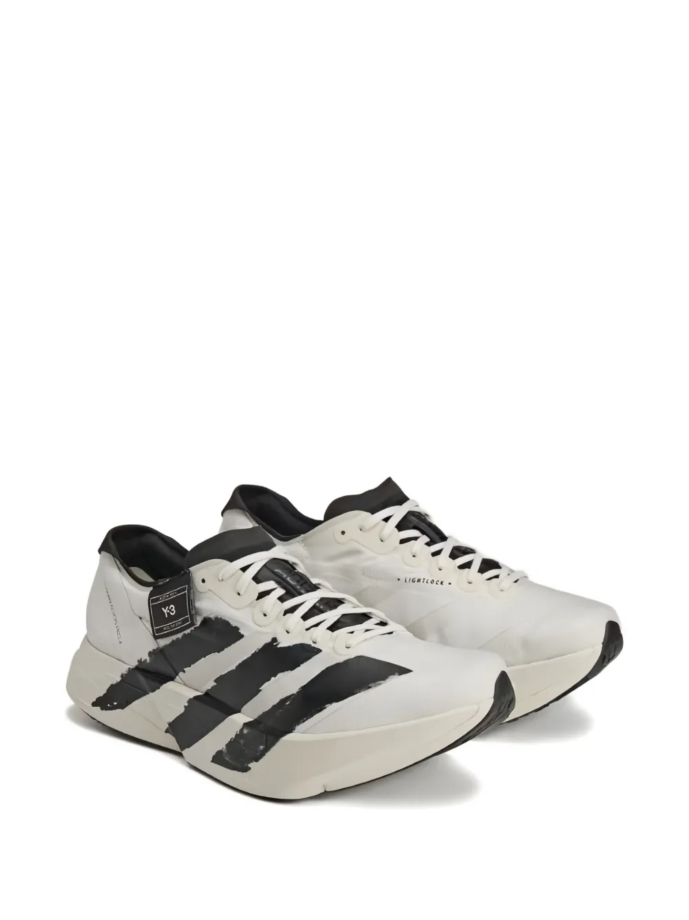 adidas Adios pro 4 striped sneakers Wit