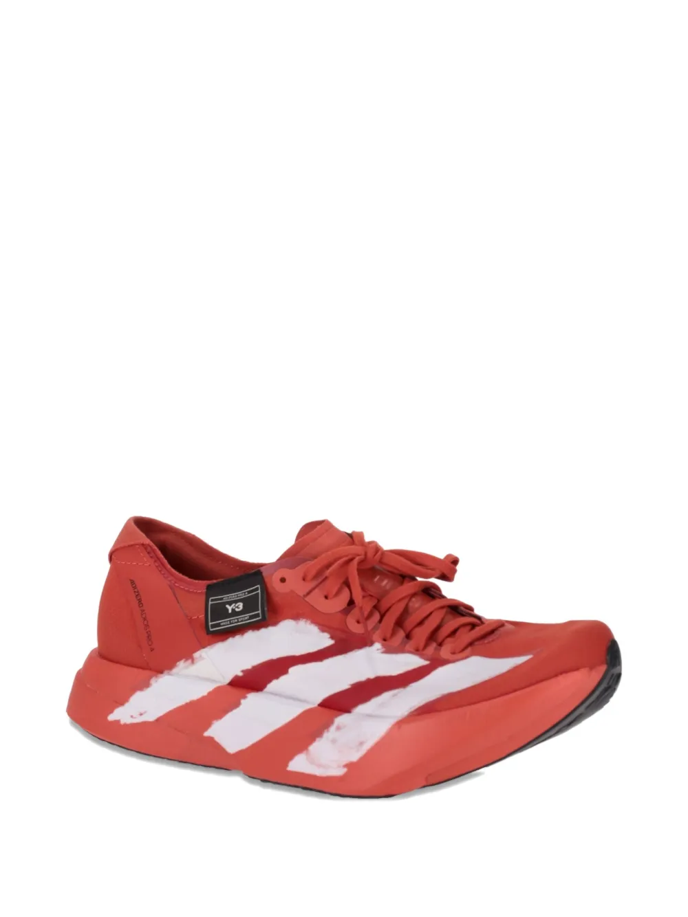 adidas Adios Pro 4 striped sneakers Rood