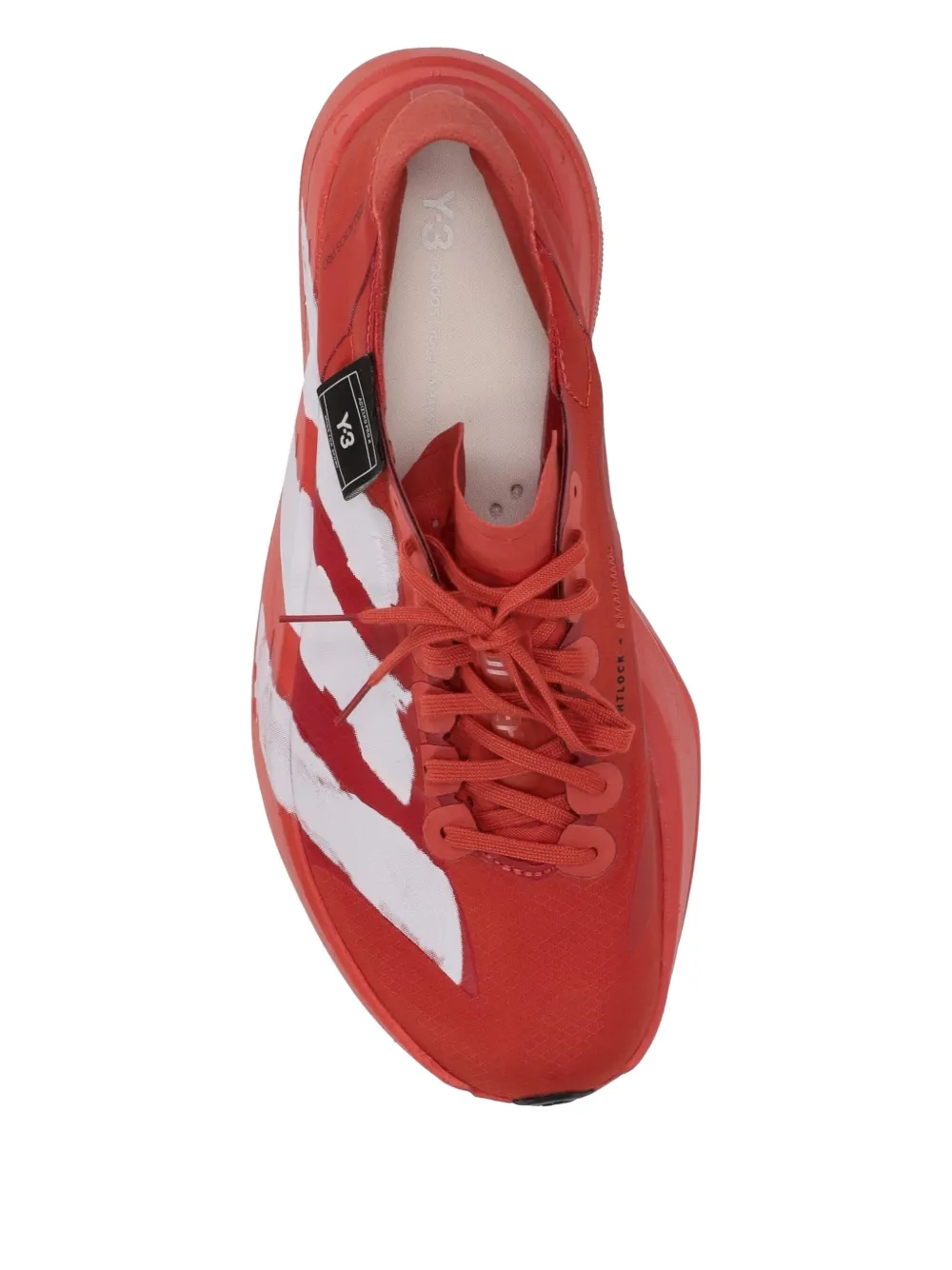adidas Adios Pro 4 striped sneakers Rood