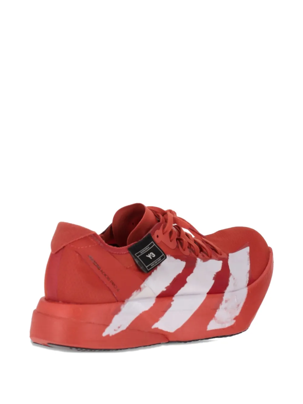 adidas Adios Pro 4 striped sneakers Rood