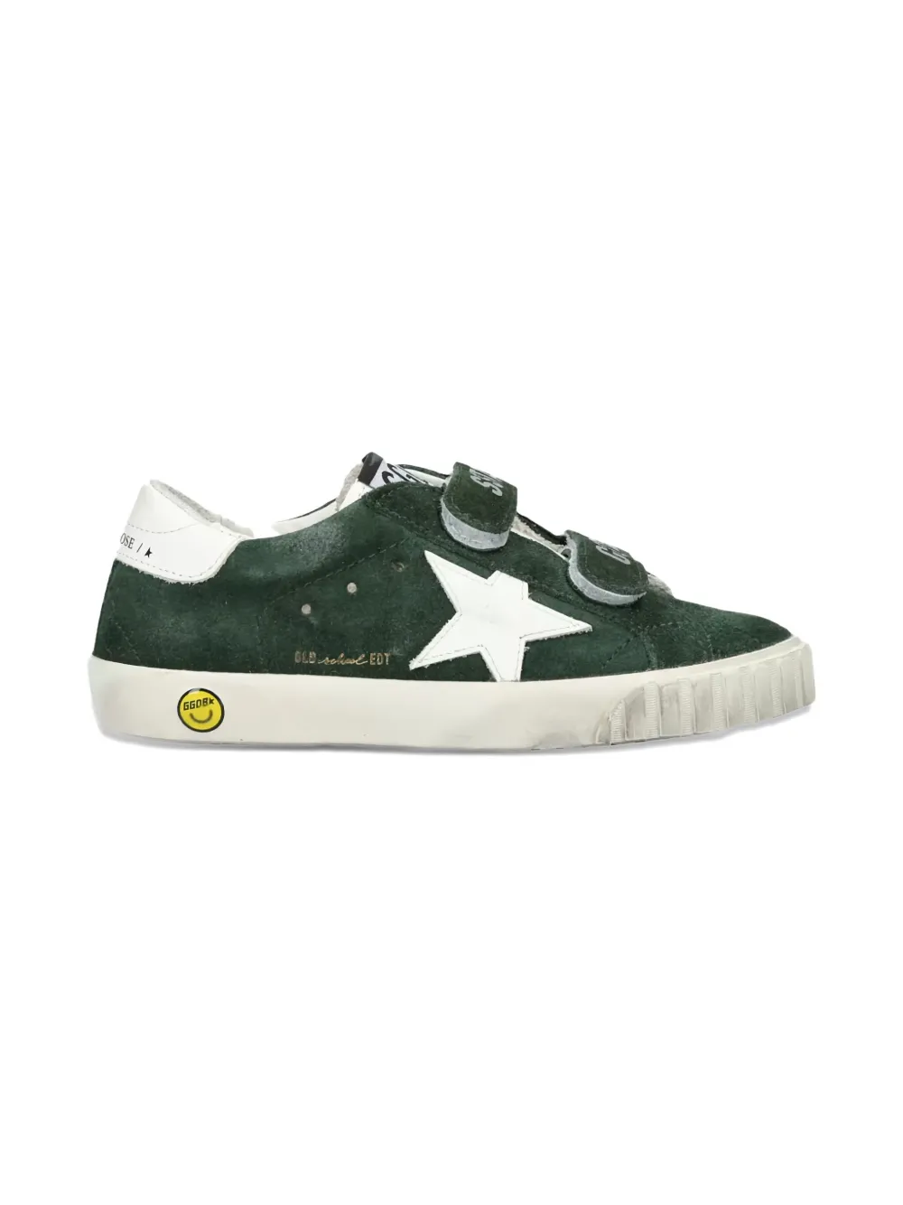 Golden Goose Kids Sneakers met sterapplicatie - Groen