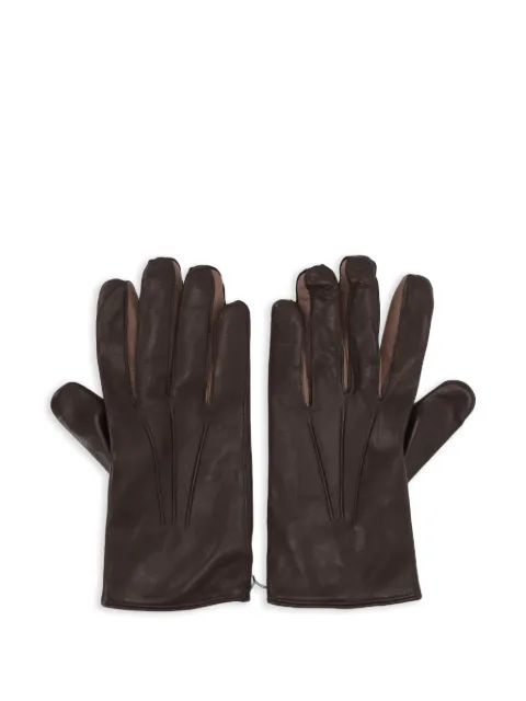 Paul Smith panelled gloves