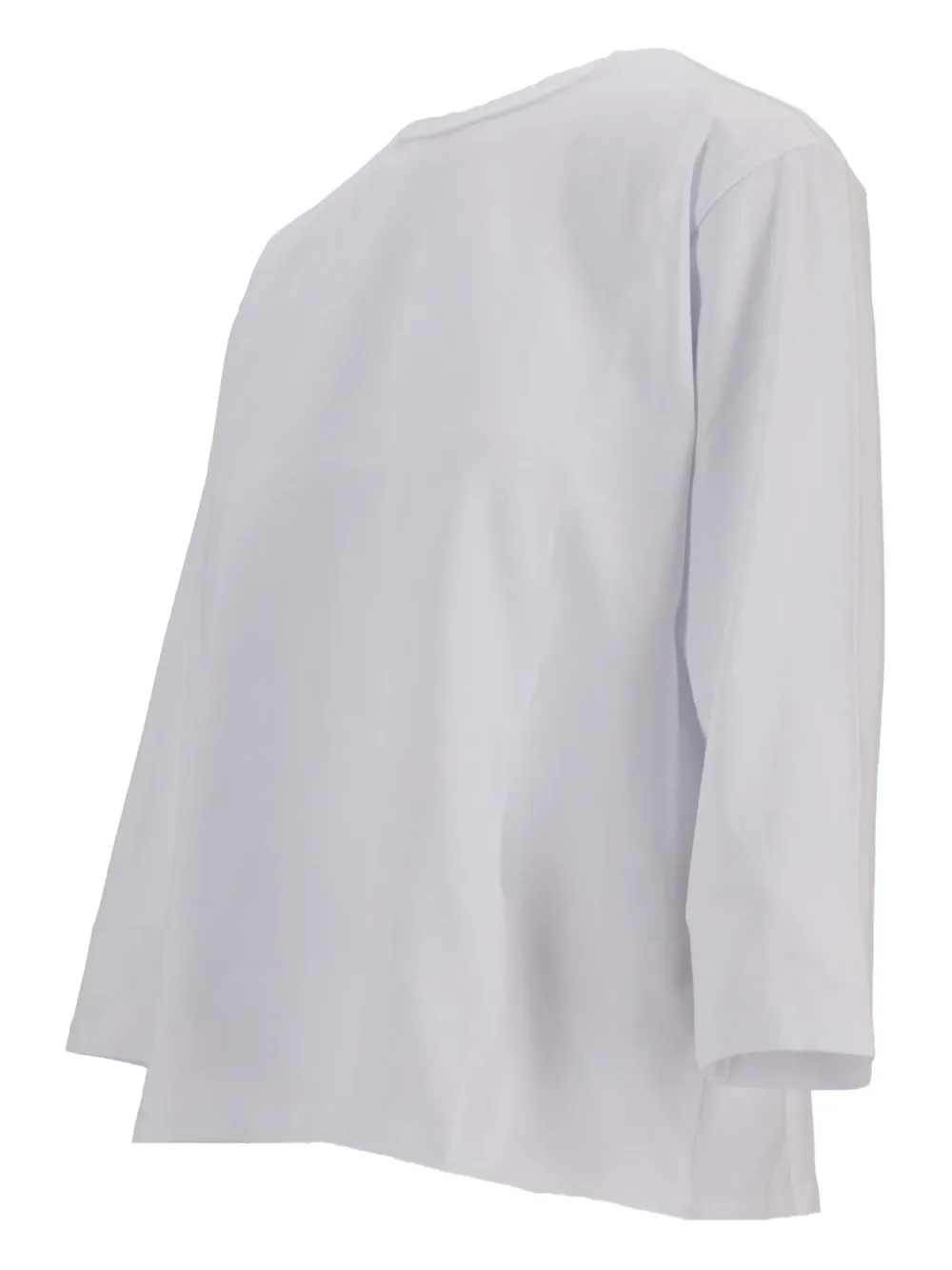 La-Rose Katoenen T-shirt Wit