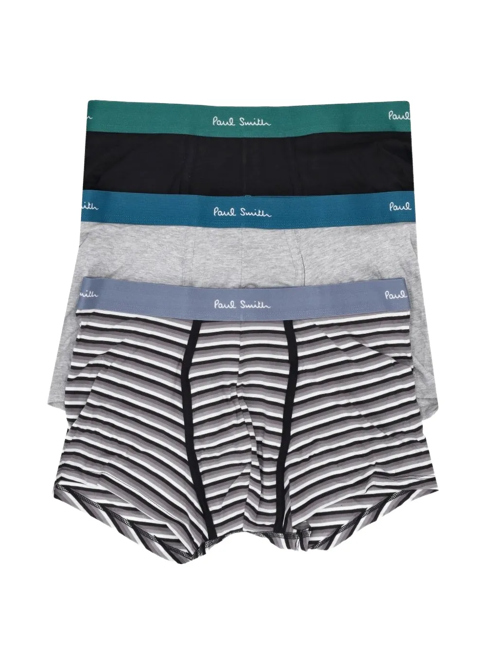 Paul Smith striped boxer briefs (set of three) - Grigio