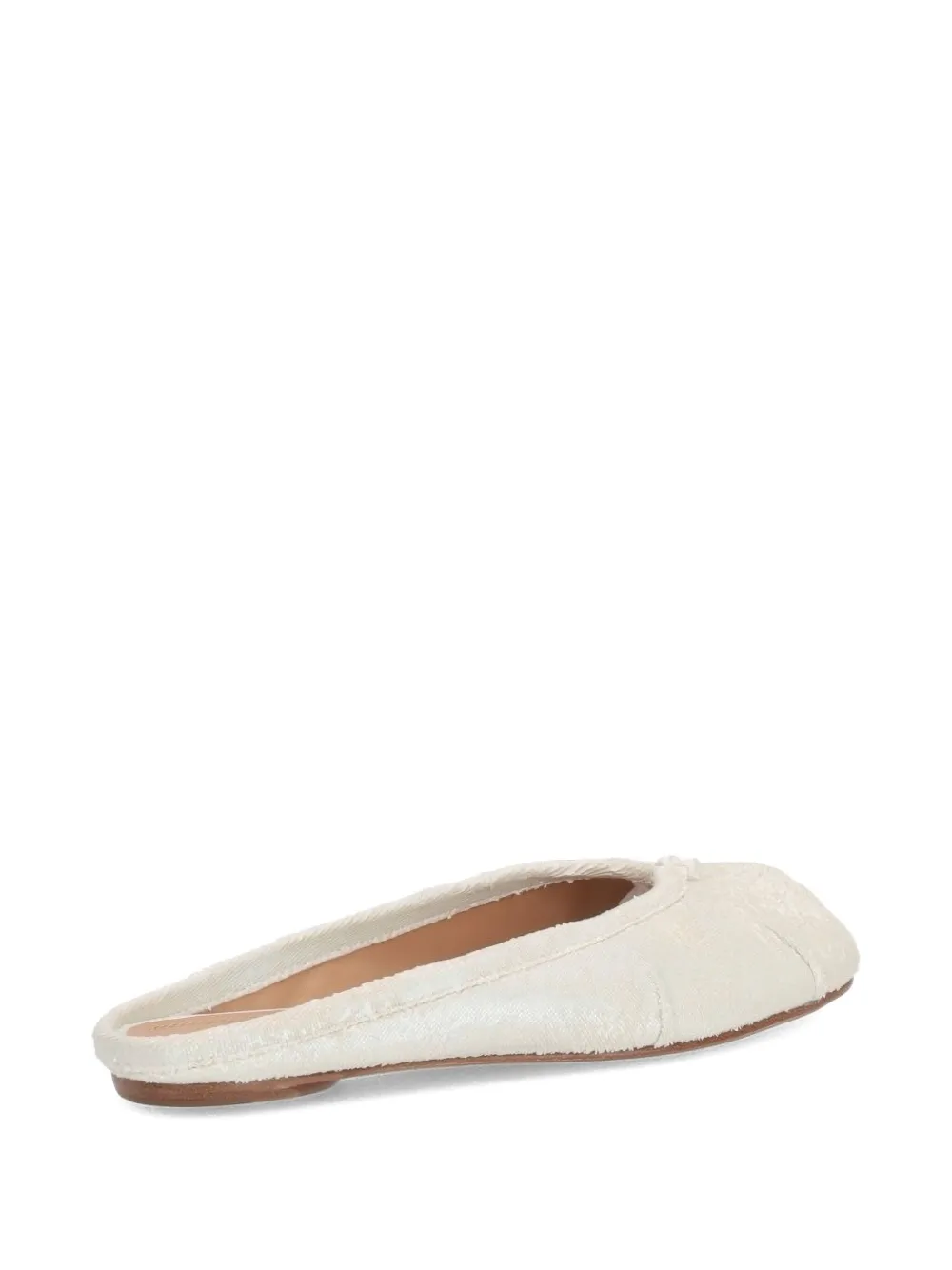 Maison Margiela Tabi Ballerina Mules In White