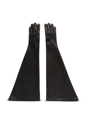 Rick Owens フィンガーレス 手袋 | ブラック | FARFETCH JP