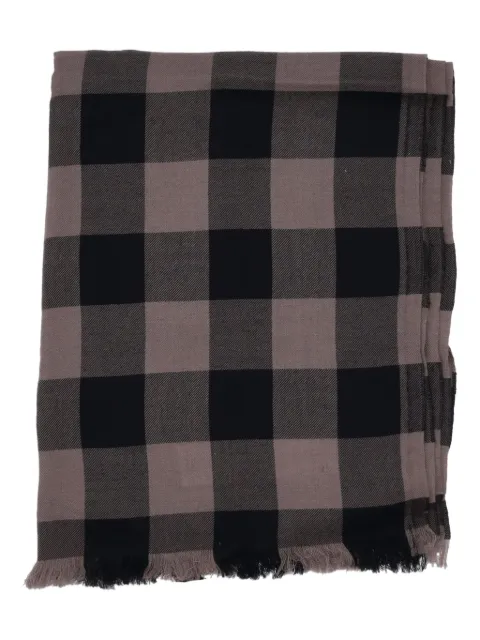Rick Owens Schal mit Karomuster