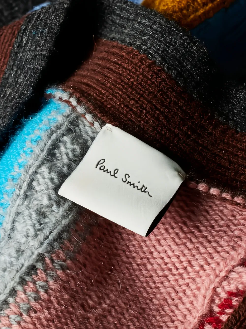 Paul Smith Signature Stripe Button-down Cardigan In Animal Print