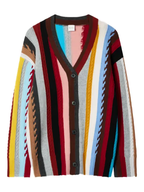 Paul Smith Signature Stripe button-down cardigan