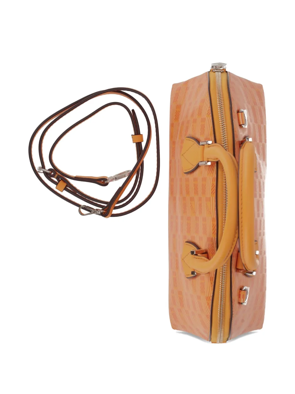 Moreau Reina kleine shopper met patroon - Oranje