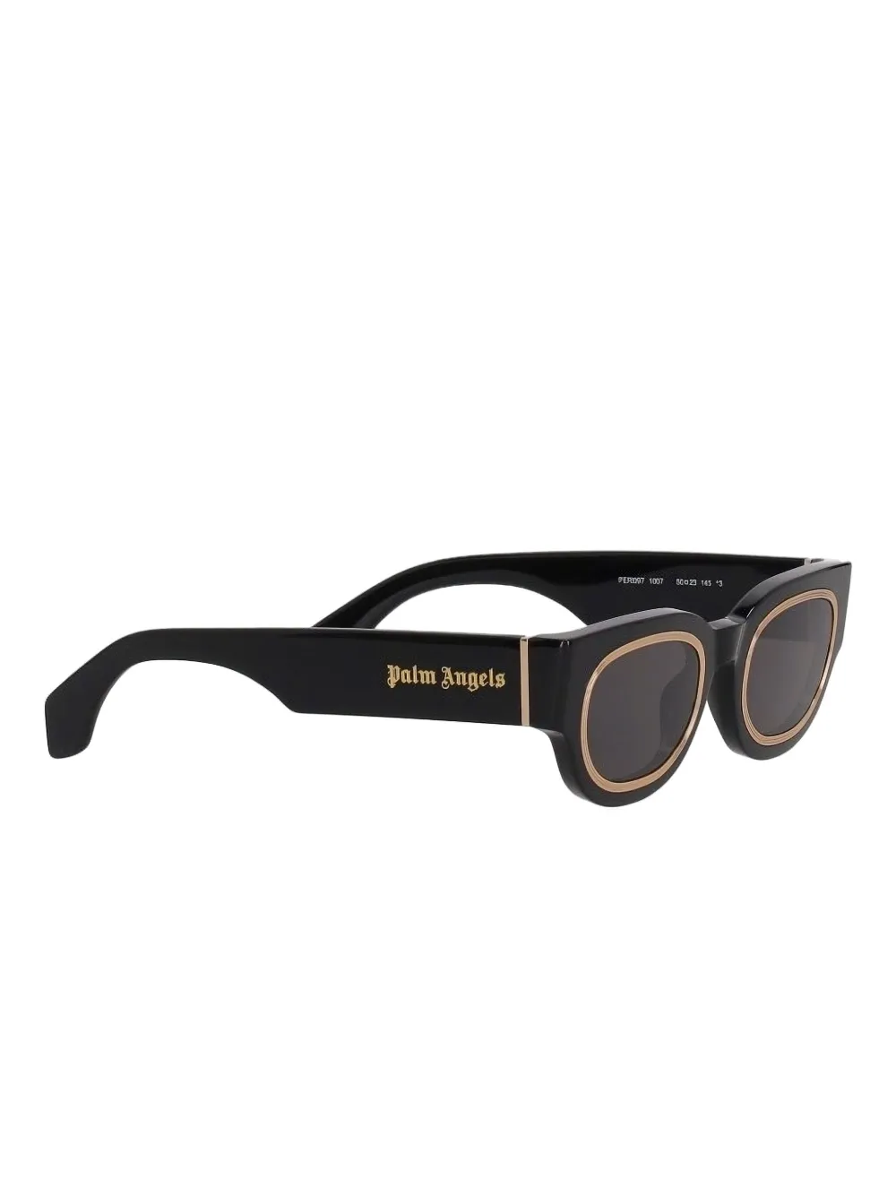 Palm Angels Eyewear Pier zonnebril - Zwart