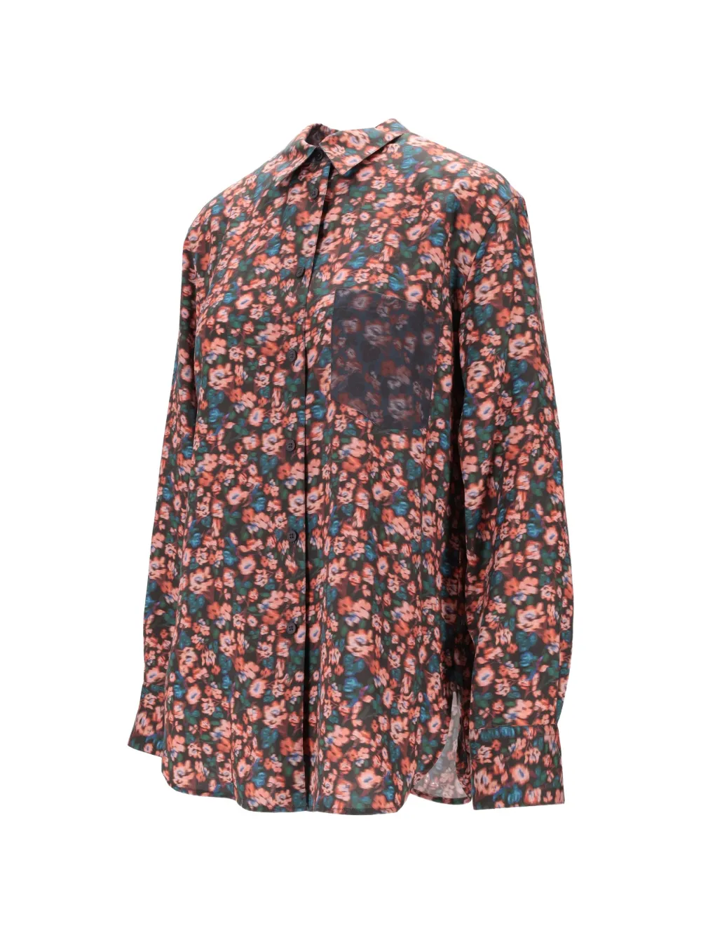 Paul Smith Floral-print Shirt in Pink, view 4