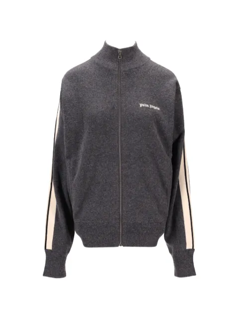 Palm Angels logo stripe track jacket