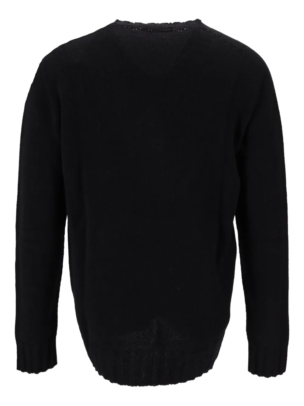 LA ROSE crew-neck knitwear - Zwart