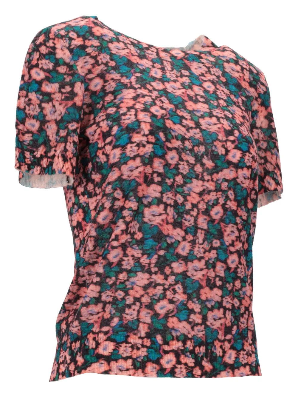 Paul Smith Top met bloemenprint Roze