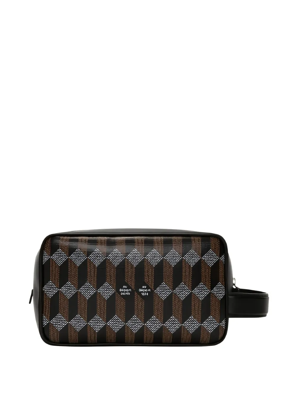 Au Départ Square Pouch 20 bag - Zwart