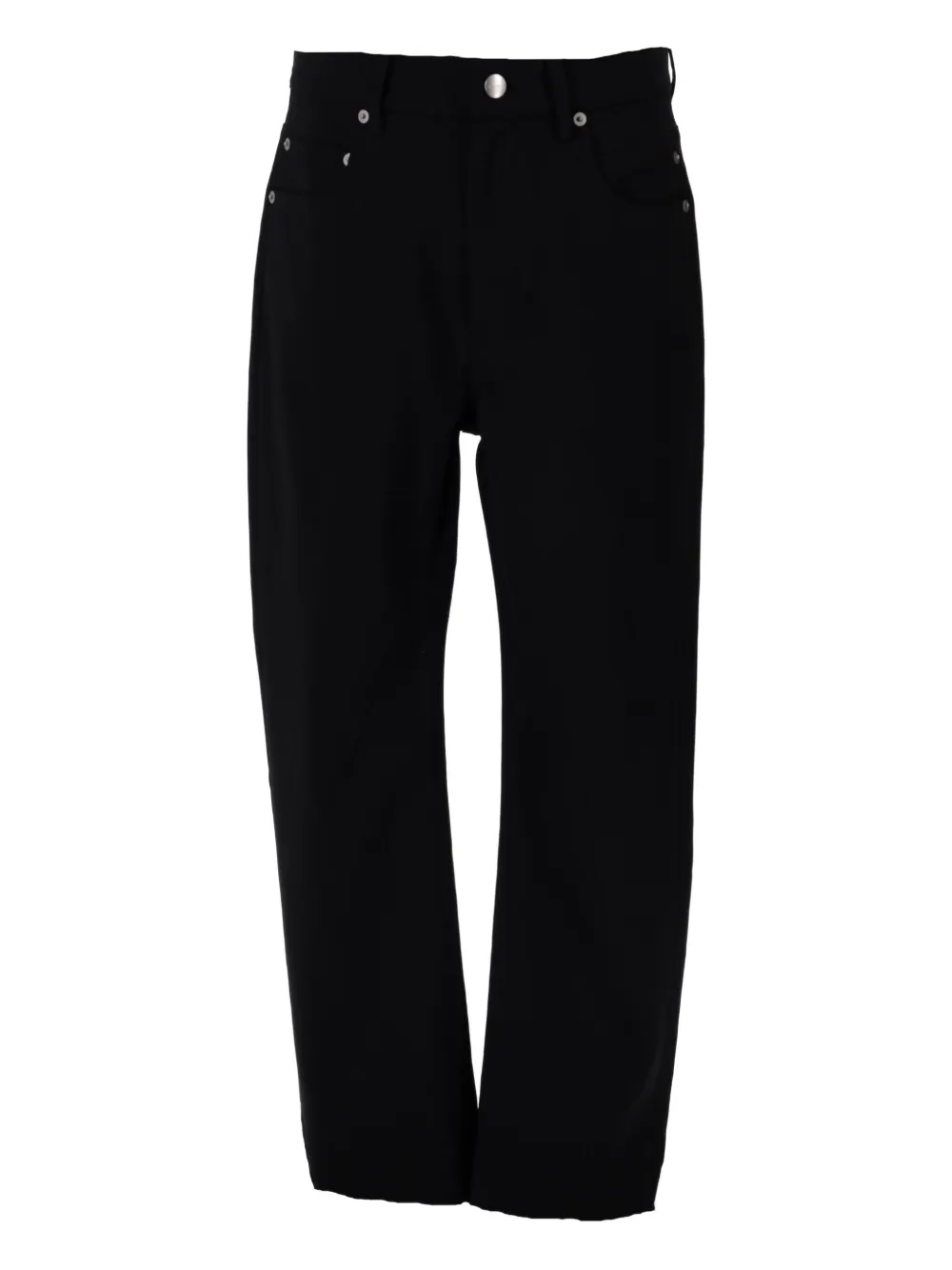 Rick Owens Five-pockets Trousers In Black