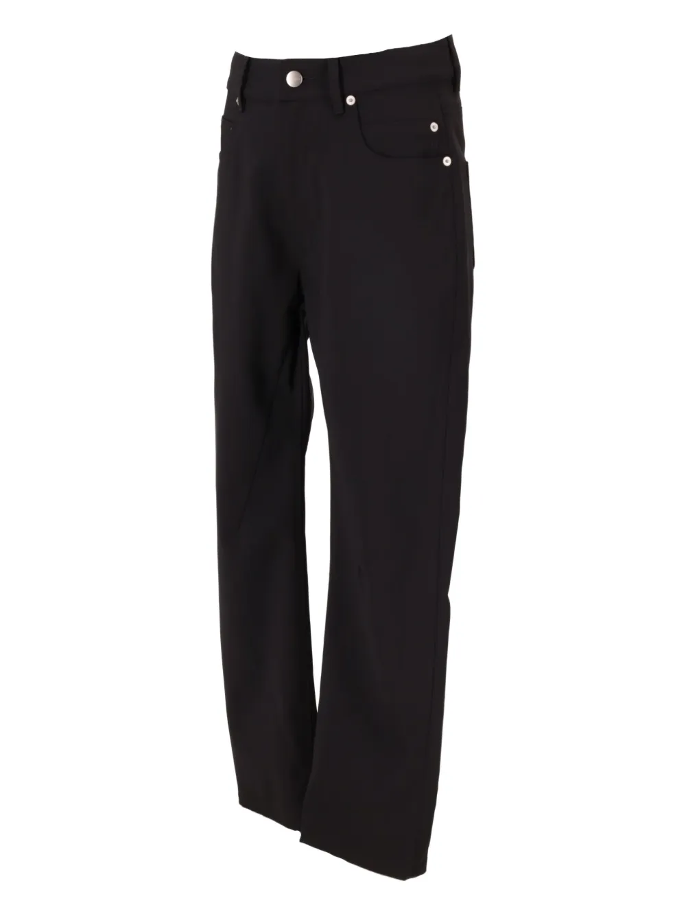 Rick Owens Five-pockets Trousers In Black