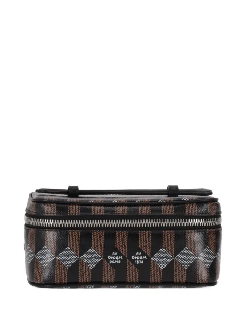 Au Départ zip-fastening vanity bag