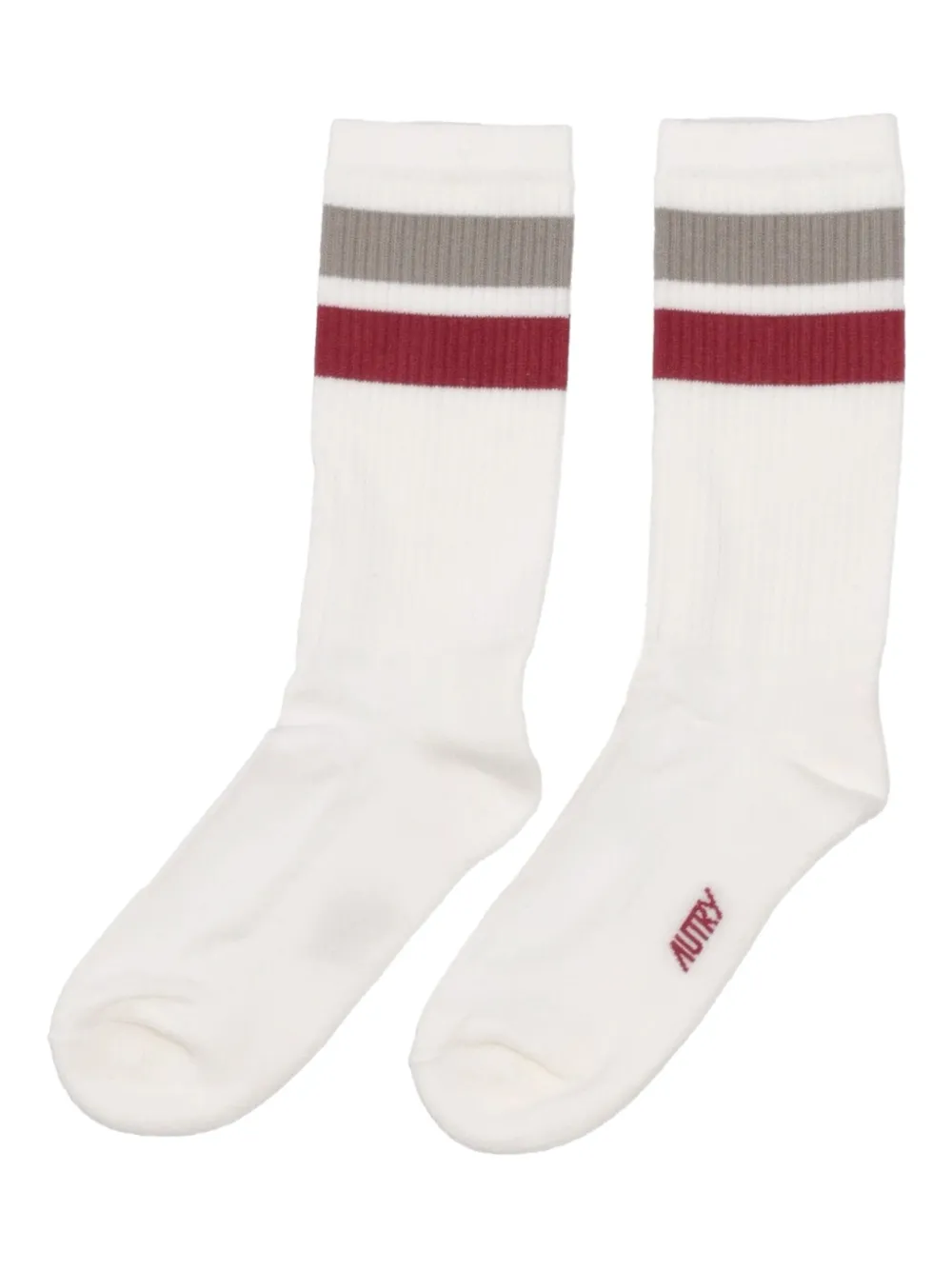 Autry striped socks | White | Image 1