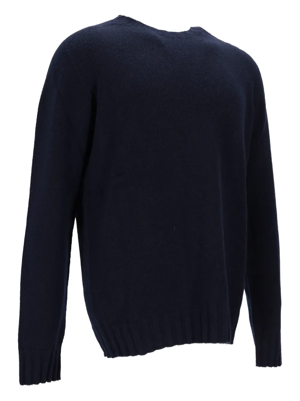 LA ROSE crew-neck sweater - Blauw