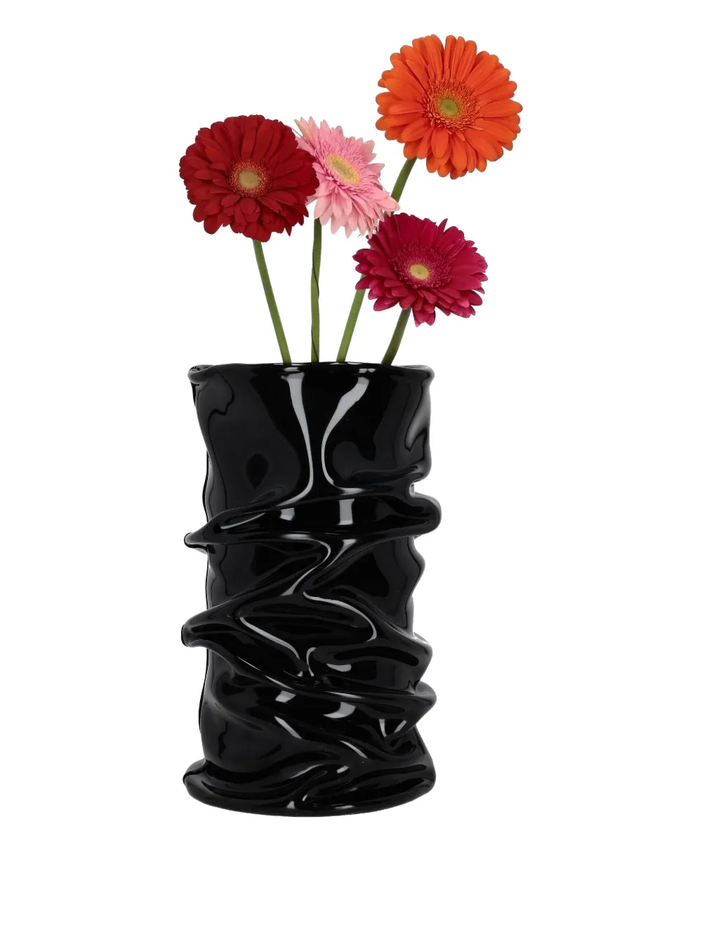 Studio X Medium Venere Vase (37cm X 25cm) In Black