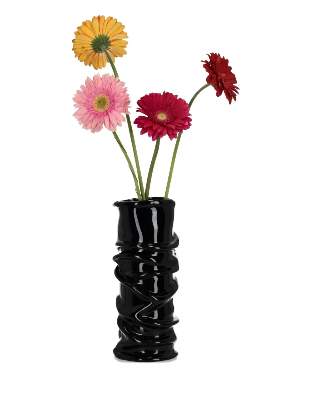 STUDIO X small Venus vase (14cm x 32cm) | Black | Image 1