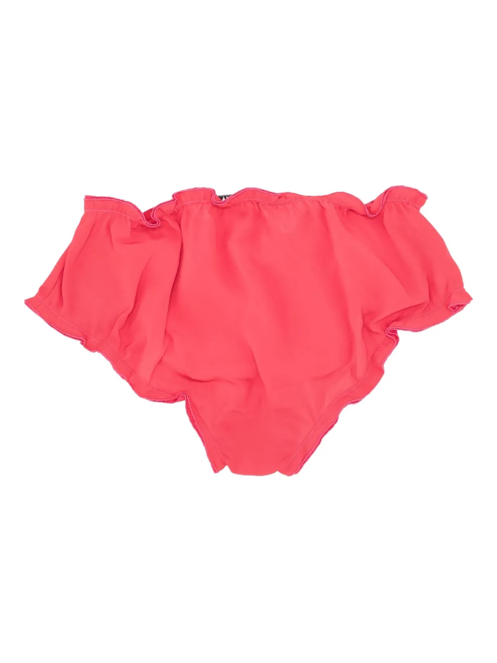 Vivetta ruffled bow-detail briefs - Rood