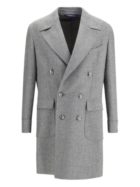 GI CAPRI buttoned double-breasted coat